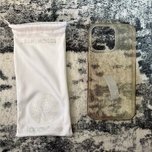 Loopy Case Gray and Silver iPhone Case Sleek and Durable